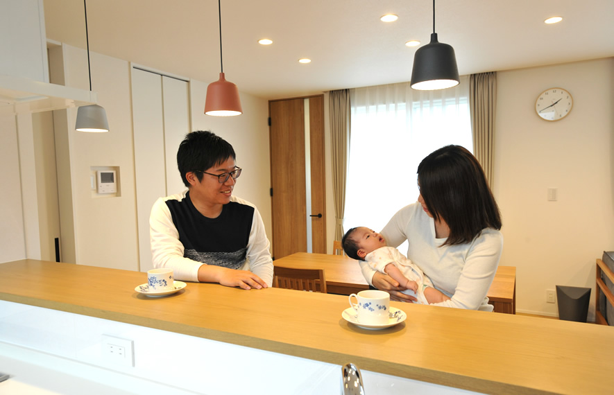 圧倒的な耐震性と高い耐火性も備えていて、二重の安心感を得られました。
