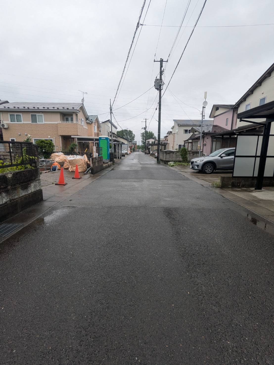 前面道路
