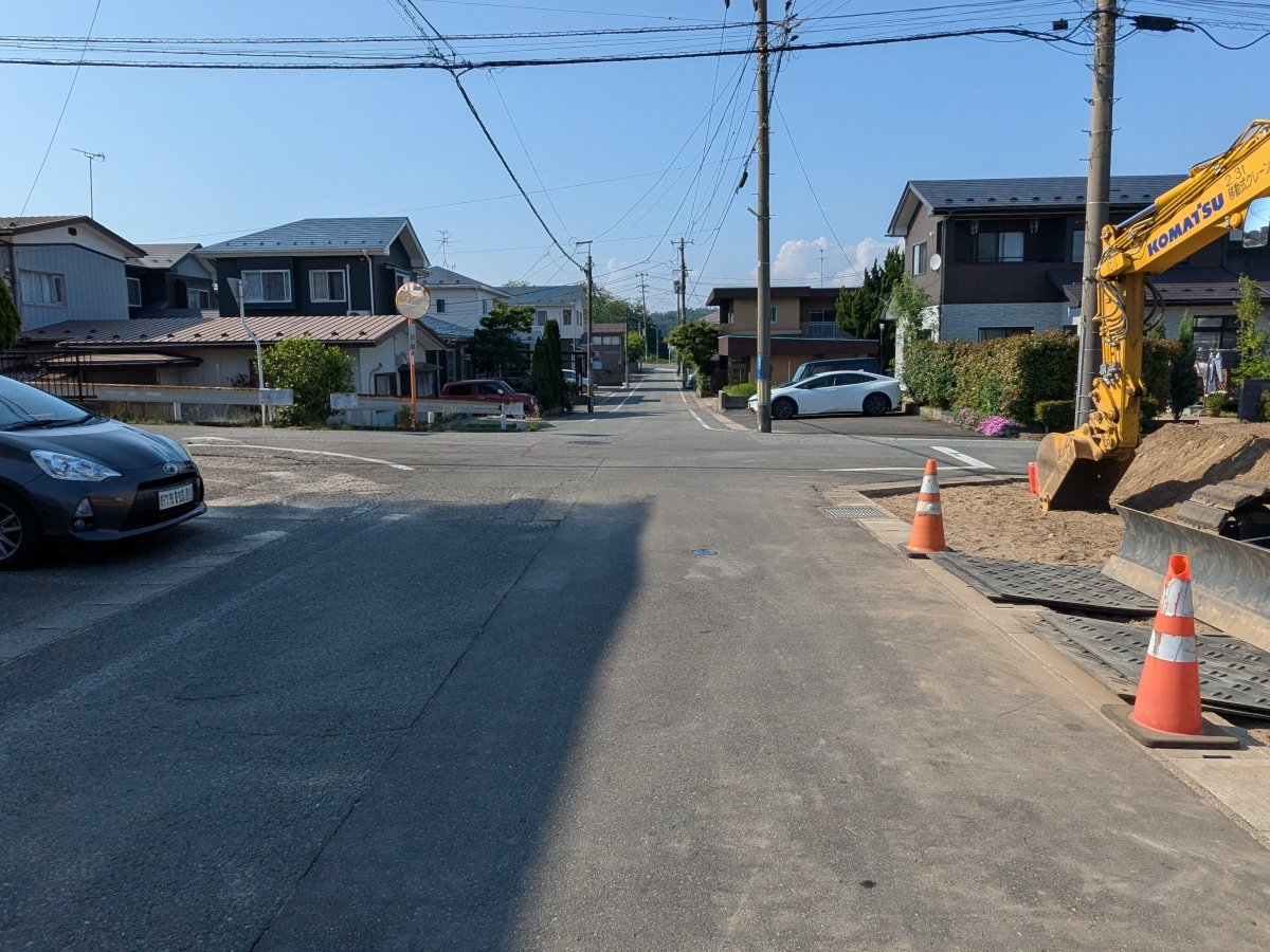 前面道路