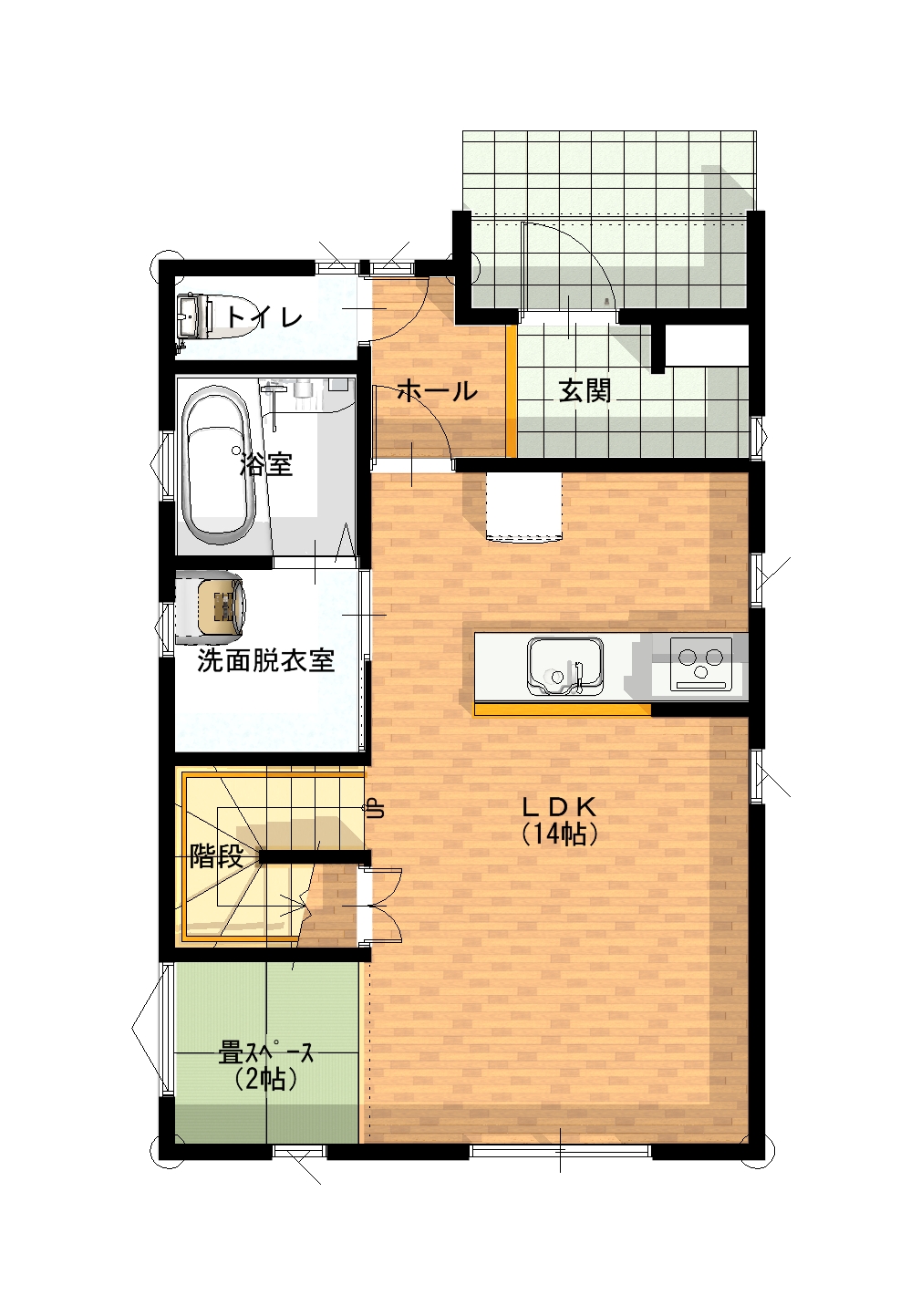 間取図