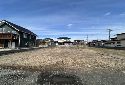【建築条件なし】秋田市土崎港北一丁目