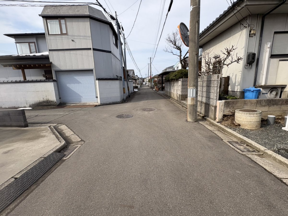 前面道路　2026年2月撮影