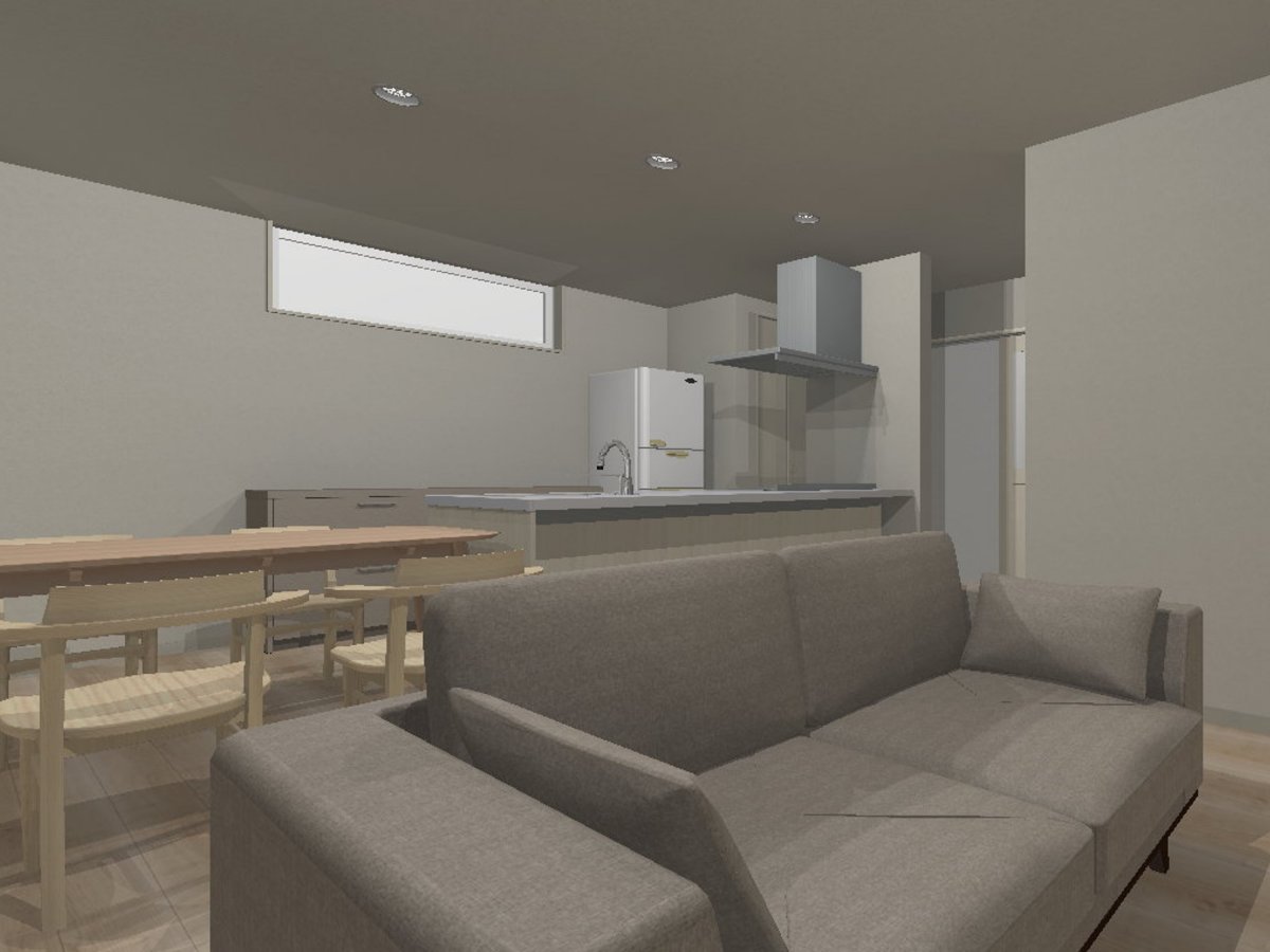 内観予想図　※家具はイメージです