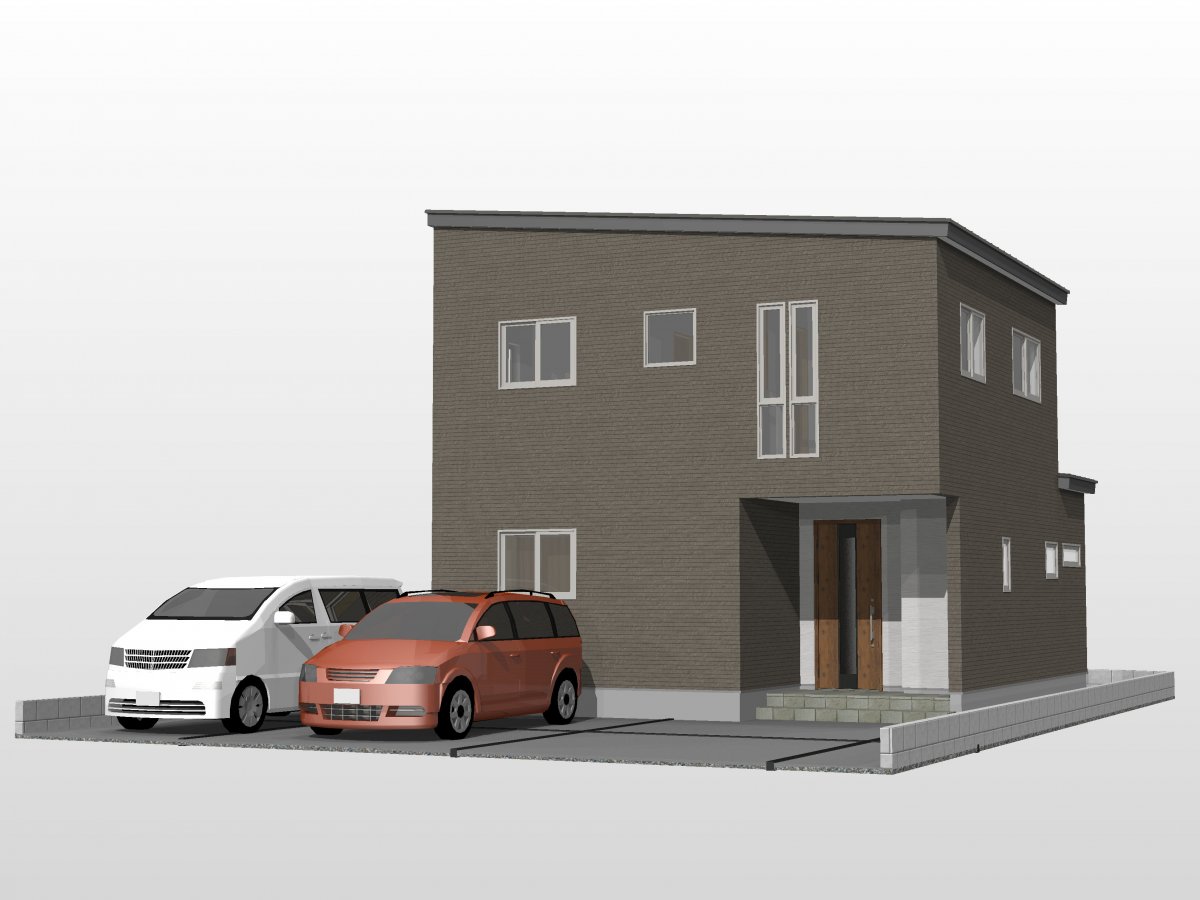 建物プラン例（パース・外観）