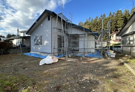 大館市釈迦内字獅子ヶ森　中古住宅