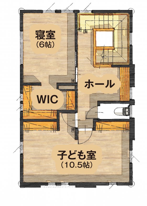 ▲2F間取り