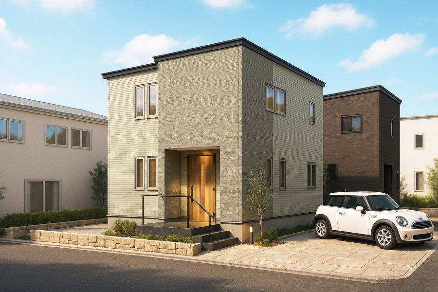 [楢山本町]街角モデルハウスA