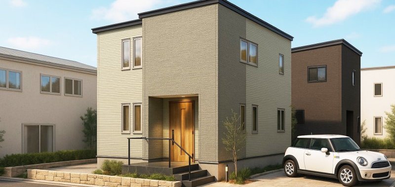 [楢山本町]街角モデルハウスA