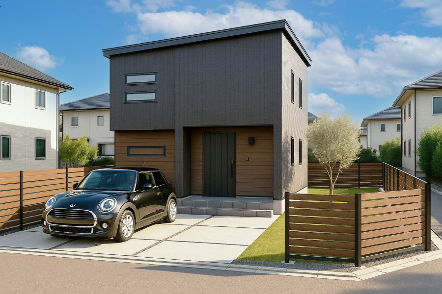 [22坪二階建て]フリークモデルハウス