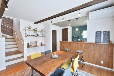 あこがれのカフェ風インテリア