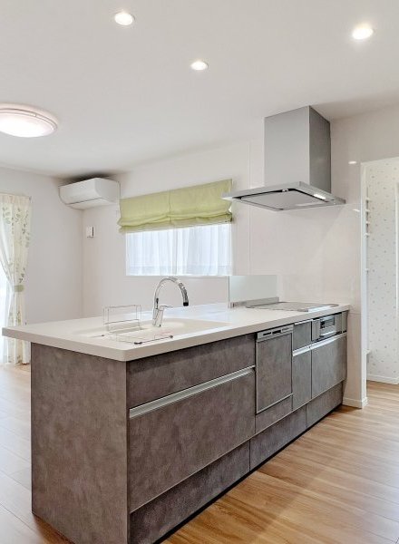 ナチュラルテイストのコンパクトハウス