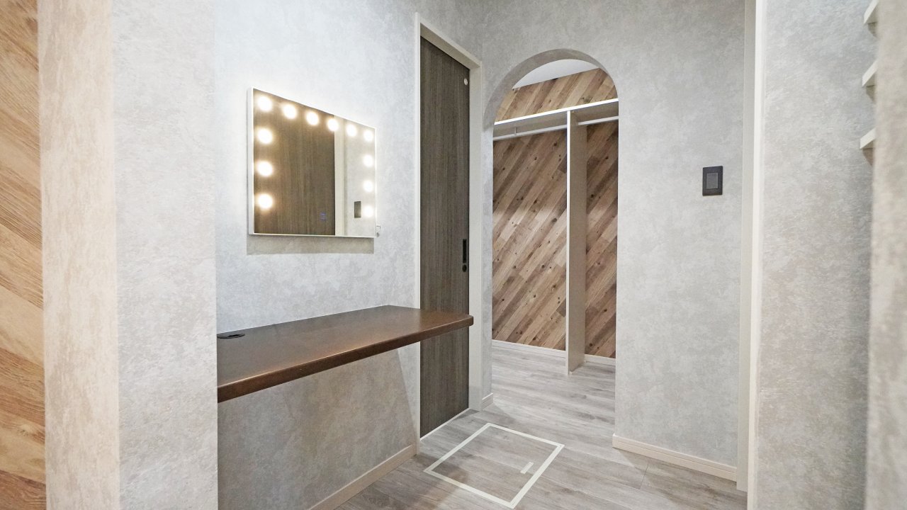 備え付けカウンター