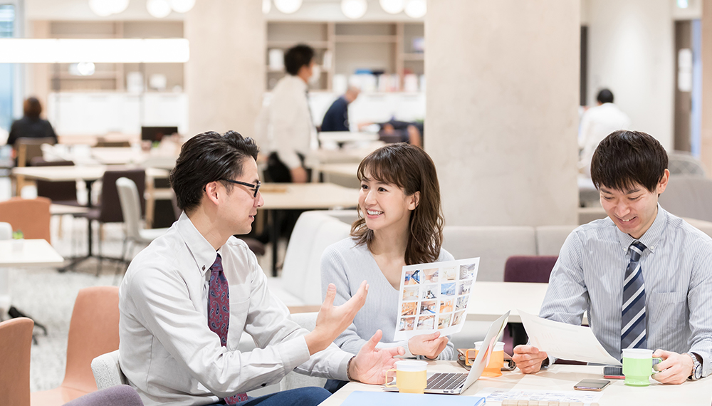 私たちは、成長したいと思える人が、イキイキとより活躍できる環境の整備に努めます。